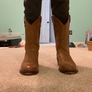 Old West Girls Size 5 Youth Cowboy Boots